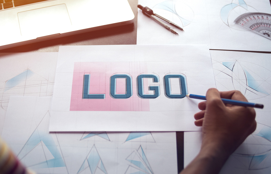 Graphic designer creative design sketch drawing logo Trademark brand Workspace